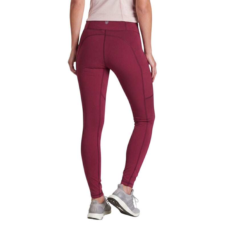 Load image into Gallery viewer, Kuhl Womens Transcendr Outdoor Hiking Leggings in Sangria-3
