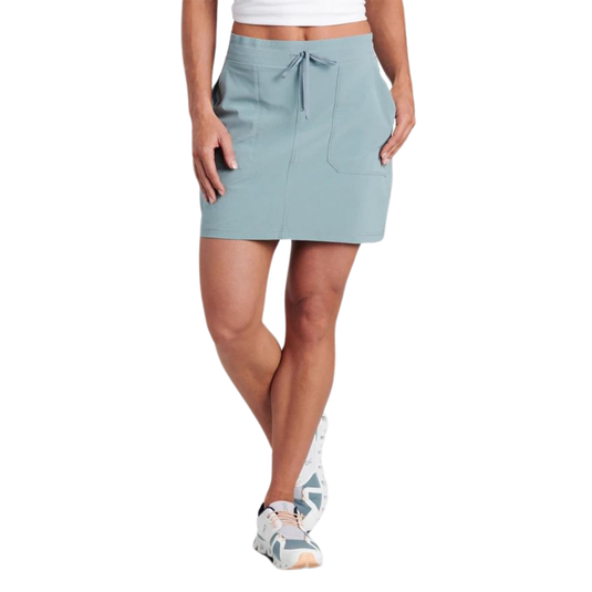 Kuhl Womens Vantage Outdoor Hiking Skort in Eucalytpus-1