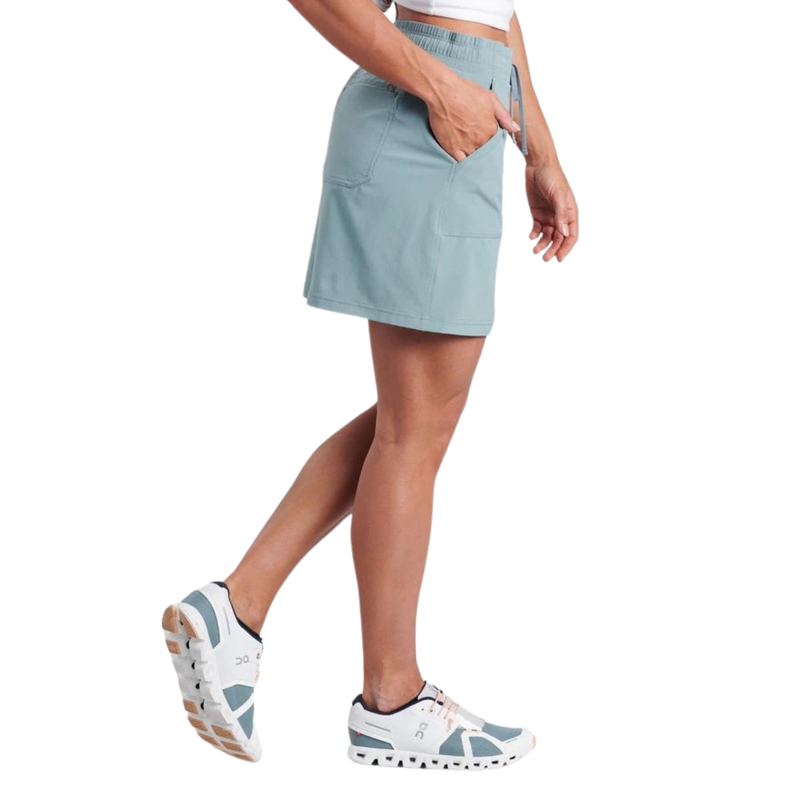 Load image into Gallery viewer, Kuhl Womens Vantage Outdoor Hiking Skort in Eucalytpus-3
