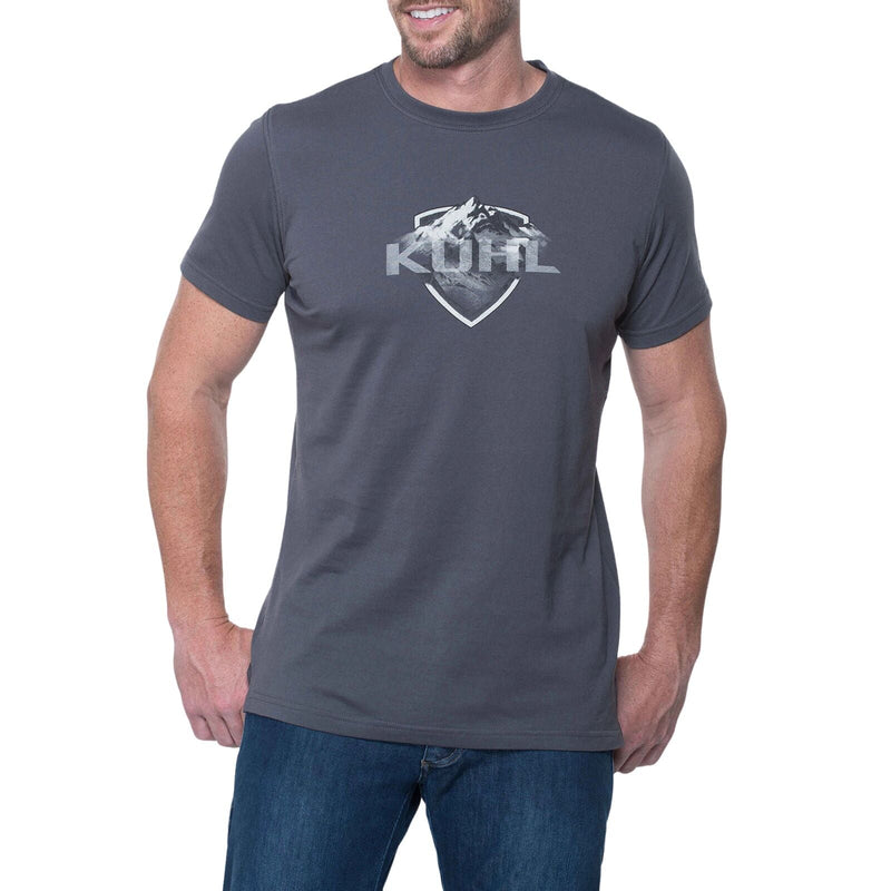 Load image into Gallery viewer, Kuhl Mens Born In The Mountains Outdoor Hiking T Shirt in Carbon-0
