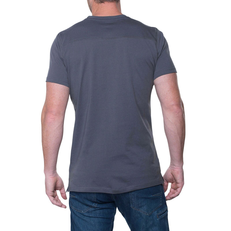 Load image into Gallery viewer, Kuhl Mens Born In The Mountains Outdoor Hiking T Shirt in Carbon-3

