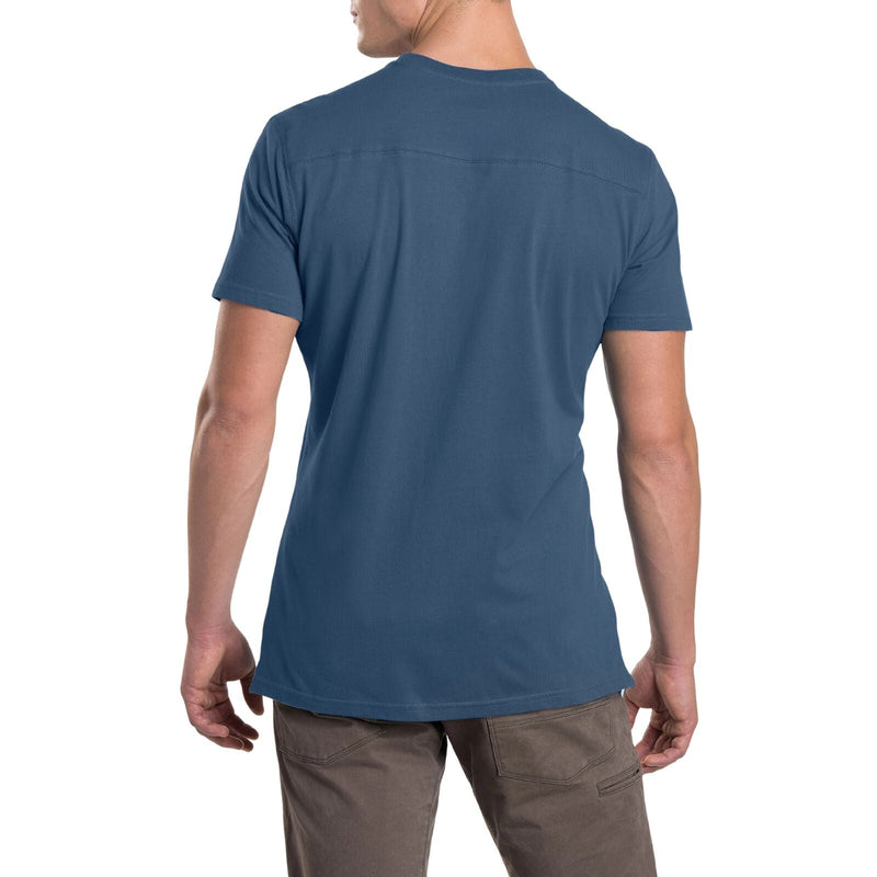 Load image into Gallery viewer, Kuhl Mens Bravado Lightweight Outdoor T Shirt Short Sleeve Tee in Pirate Blue-3
