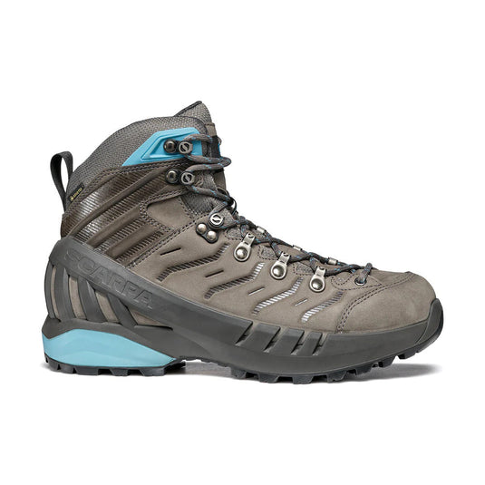 Scarpa Womens Cyclone Gore-Tex Vibram Sole Boots Hiking Trekking Shoes - Grey/Arctic-3