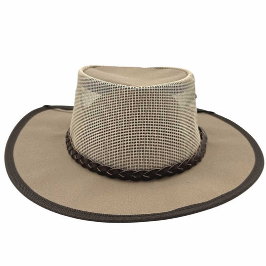 Jacaru 104 Bushbreeze Camper Hat – Canvas & Mesh