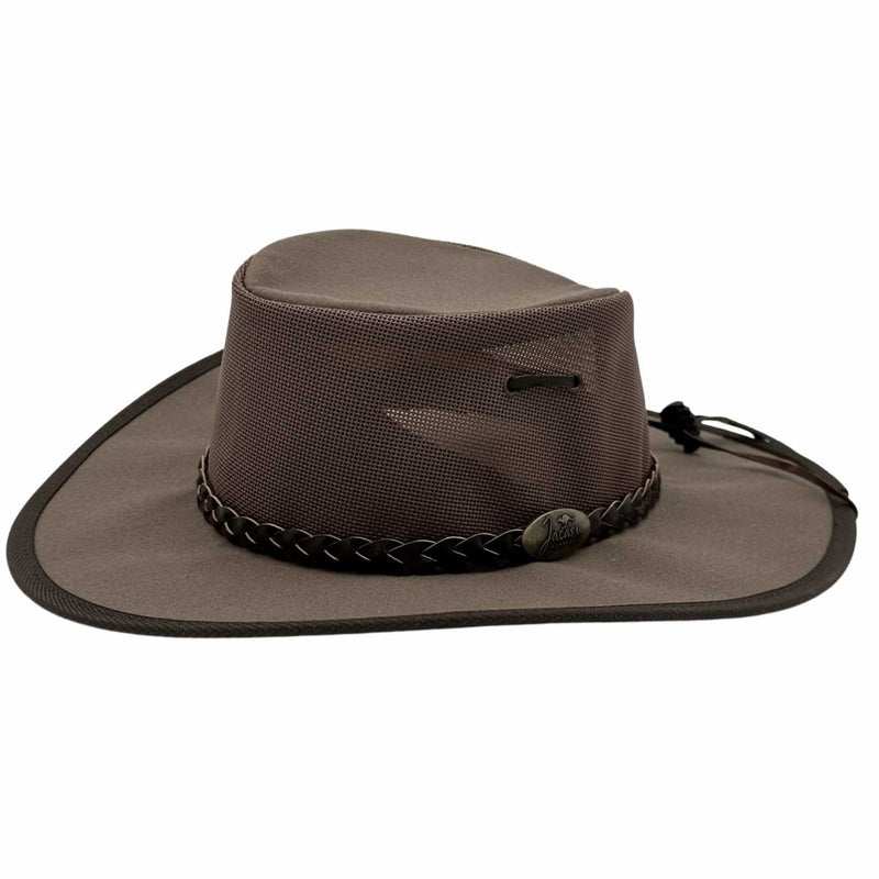 Load image into Gallery viewer, Jacaru 104 Bushbreeze Camper Hat – Canvas &amp; Mesh
