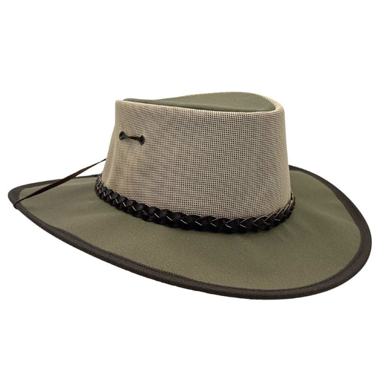 Jacaru 104 Bushbreeze Camper Hat – Canvas & Mesh