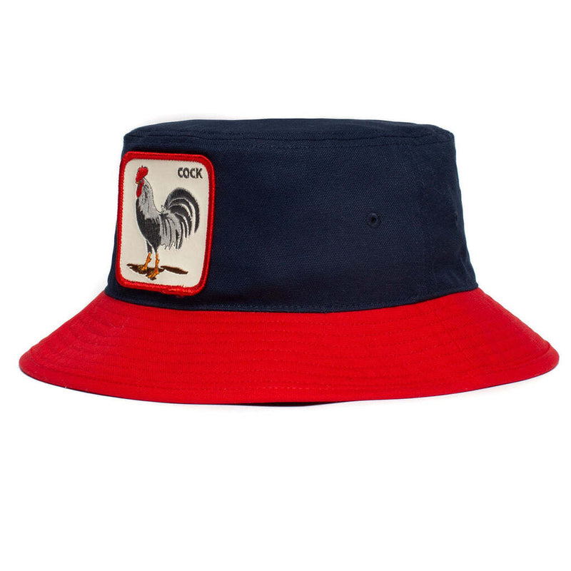 Load image into Gallery viewer, Goorin Brothers Mens Americana Bucket Hat 100% Cotton Animal Series - Navy-3
