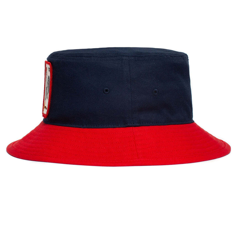 Load image into Gallery viewer, Goorin Brothers Mens Americana Bucket Hat 100% Cotton Animal Series - Navy-4
