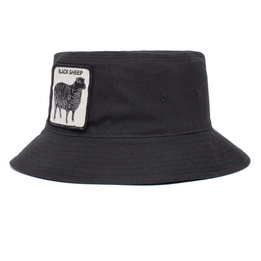 Goorin Bros Baaad Guy Bucket Hat 100% Cotton Animal Series - Black Sheep-2