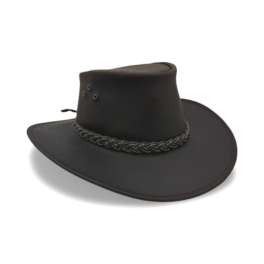 Jacaru 1050 Cattleman Hat – Oiled Leather | Wide Brim