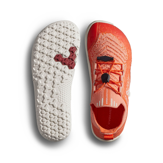 Vivobarefoot Primus Trail Knit FG Kids Sunset-1