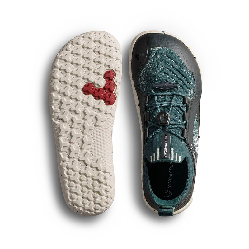 Load image into Gallery viewer, Vivobarefoot Primus Trail Knit FG Kids Aurora-1
