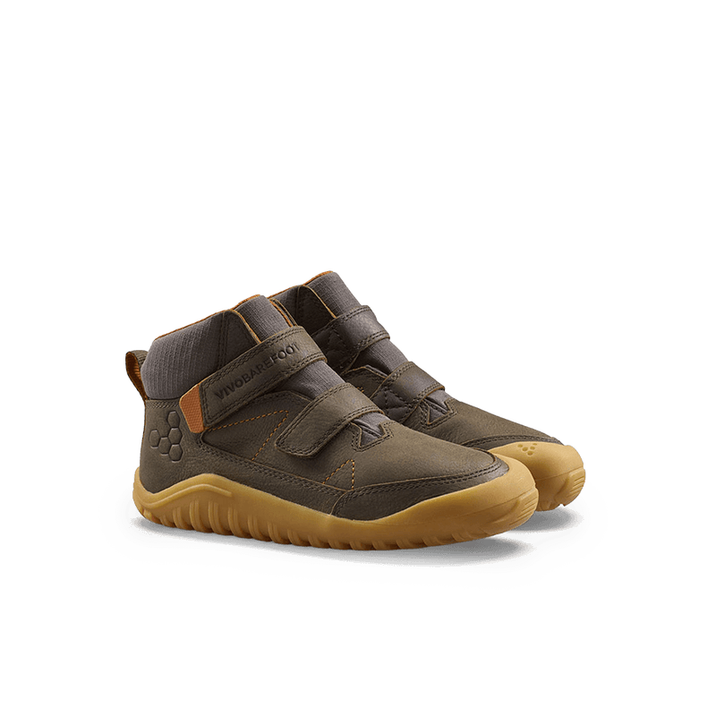 Load image into Gallery viewer, Vivobarefoot Tracker AT Kids Barefoot Hiking Boot – Bracken
