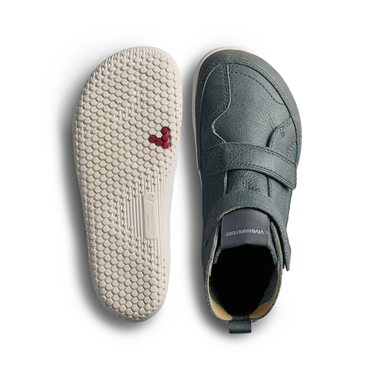 Vivobarefoot Gobi Boot Kids Dark Shadow-1