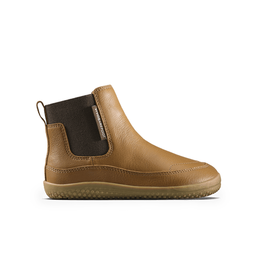 Vivobarefoot Gobi Chelsea Kids Acorn-0