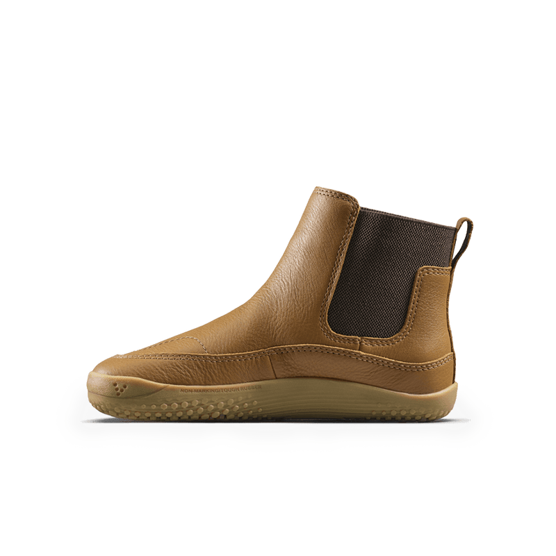 Load image into Gallery viewer, Vivobarefoot Gobi Chelsea Kids Acorn
