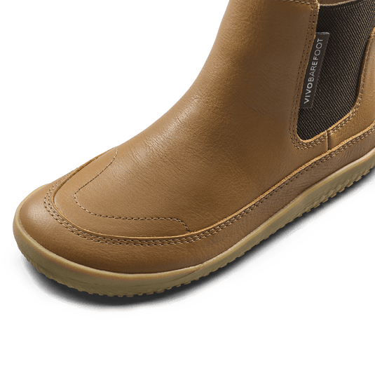 Vivobarefoot Gobi Chelsea Kids Acorn