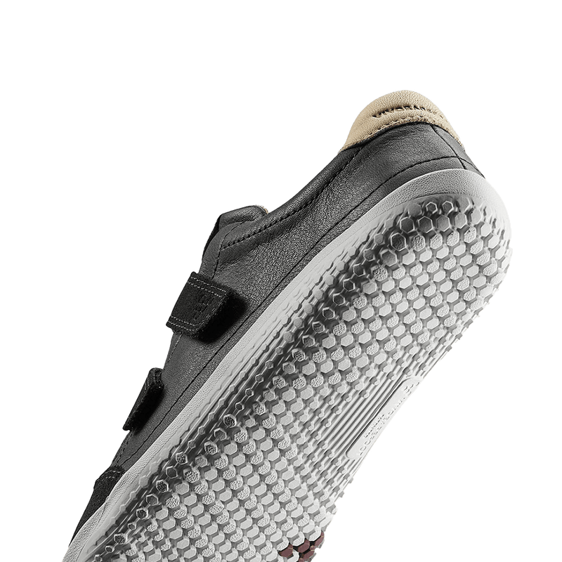 Load image into Gallery viewer, Vivobarefoot Gobi Sneaker Kids – Obsidian
