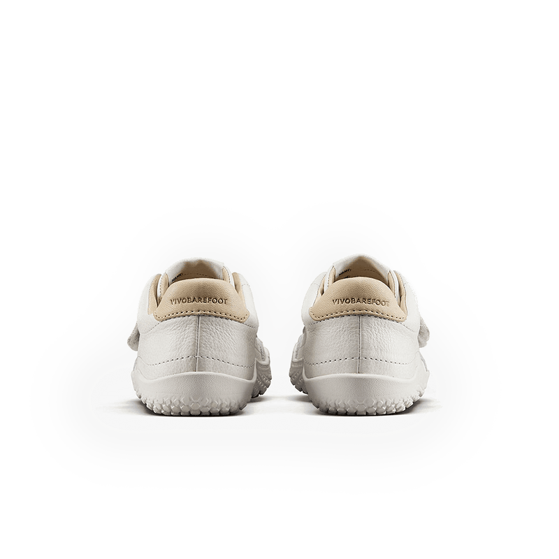 Load image into Gallery viewer, Vivobarefoot Gobi Sneaker Kids – Limestone
