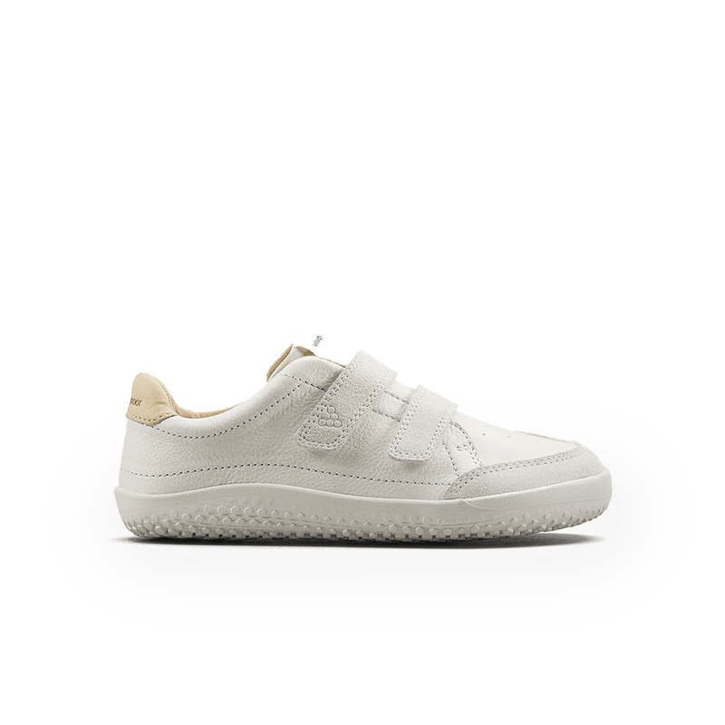 Load image into Gallery viewer, Vivobarefoot Gobi Sneaker Kids – Limestone
