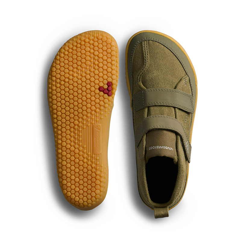 Load image into Gallery viewer, Vivobarefoot Gobi Utility Kids Dark Olive-1
