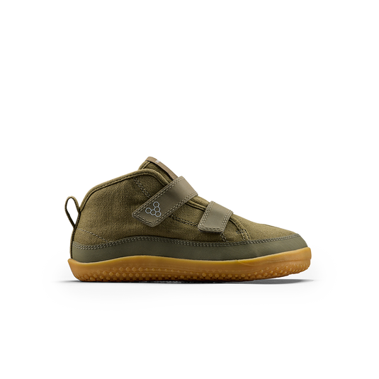 Vivobarefoot Gobi Utility Kids Dark Olive-0