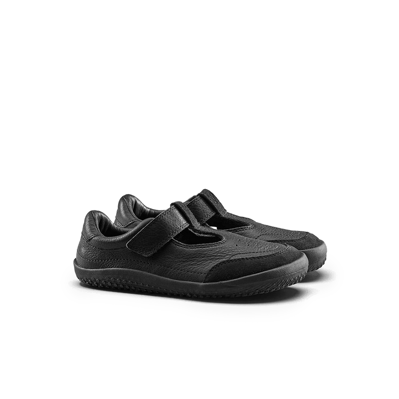 Load image into Gallery viewer, Vivobarefoot Gobi T.Bar School Kids Obsidian-3
