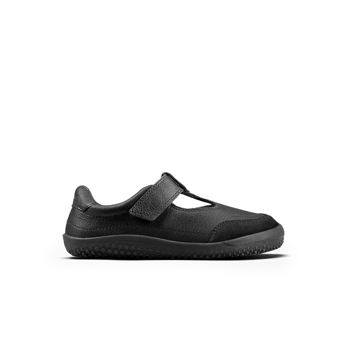 Vivobarefoot Gobi T.Bar School Kids Obsidian-0