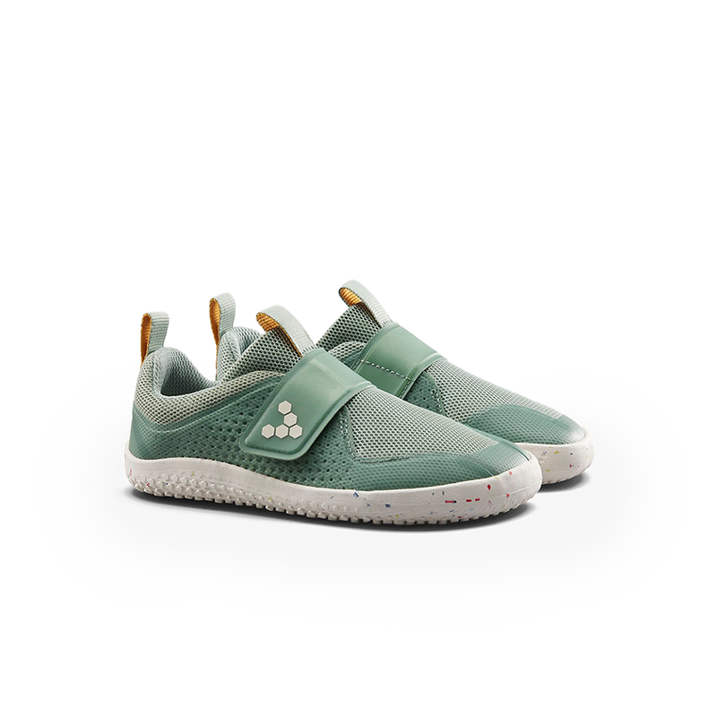 Load image into Gallery viewer, Vivobarefoot Primus Sport III Kids Glacial Green-3
