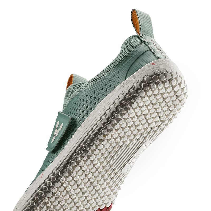 Load image into Gallery viewer, Vivobarefoot Primus Sport III Kids – Glacial Green
