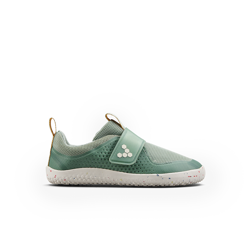 Load image into Gallery viewer, Vivobarefoot Primus Sport III Kids Glacial Green-0
