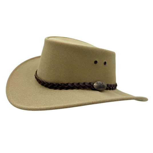 Jacaru 1065 Ranger Hat – Oiled Leather | Wide Brim | UPF 50+