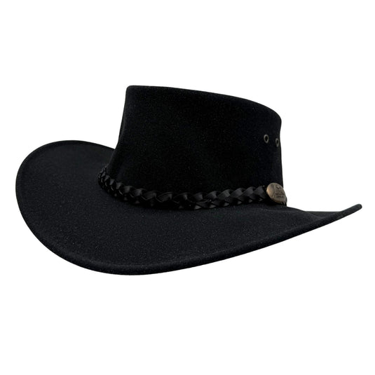 Jacaru 1065 Ranger Hat – Oiled Leather | Wide Brim | UPF 50+