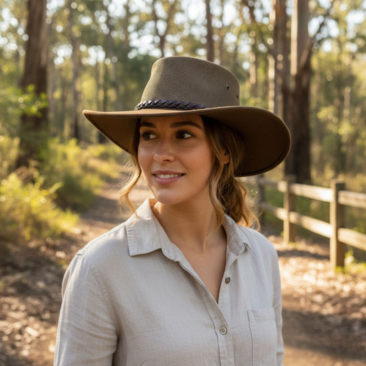 Jacaru 1066 Rizon Soft Hat – Soft Kangaroo Leather | UPF 50+