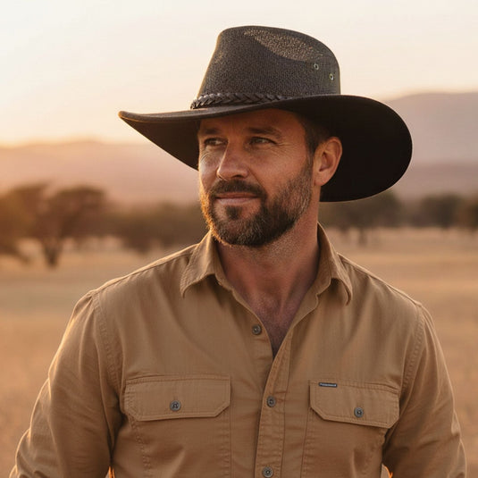 Jacaru 1066 Rizon Soft Hat – Soft Kangaroo Leather | UPF 50+