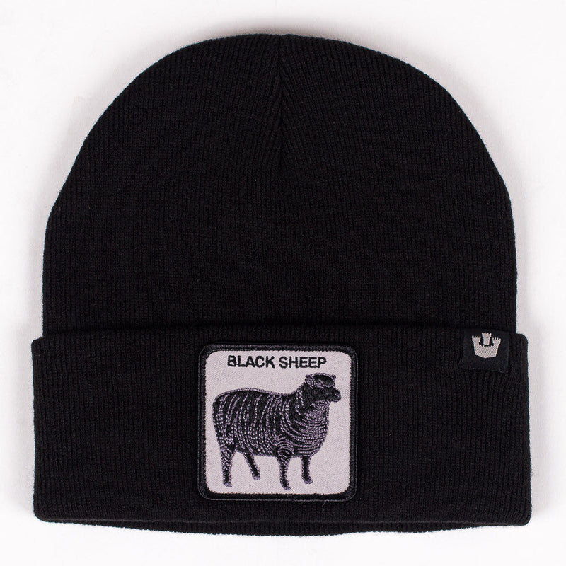 Load image into Gallery viewer, Goorin Sheep for Brains Beanie Hat Warm Winter Ski Animal Series - Black-0
