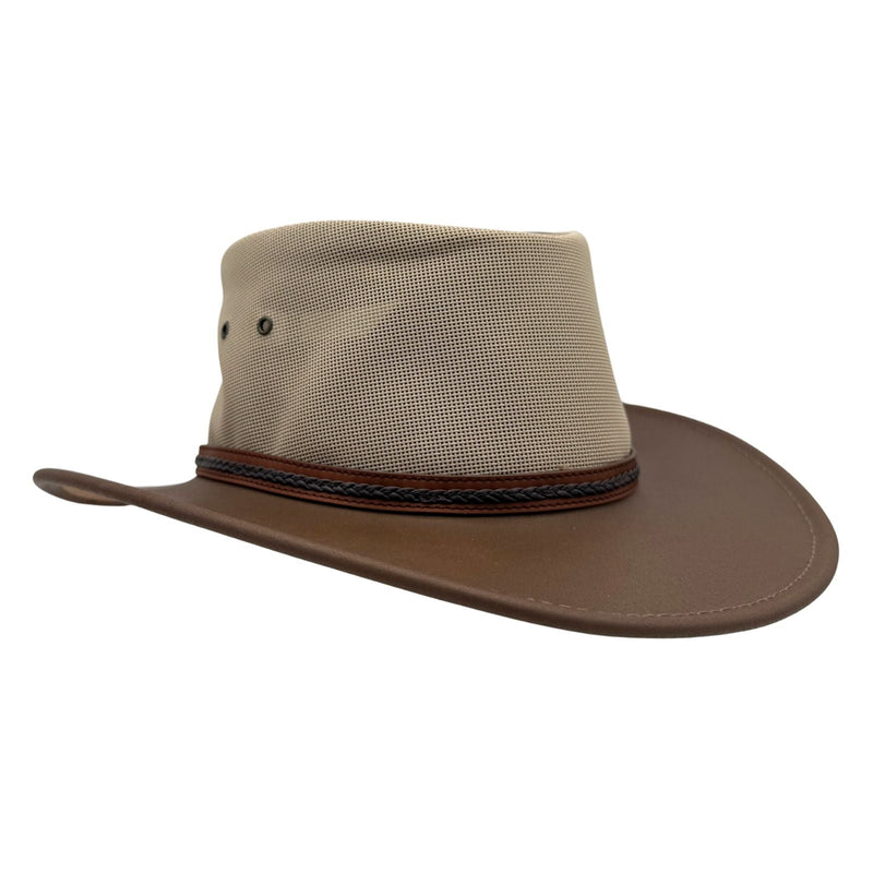 Load image into Gallery viewer, Jacaru 1081 Safari Hat – Canvas &amp; Mesh Breeze | UPF 50+

