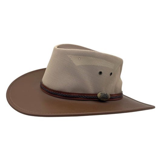 Jacaru 1081 Safari Hat – Canvas & Mesh Breeze | UPF 50+