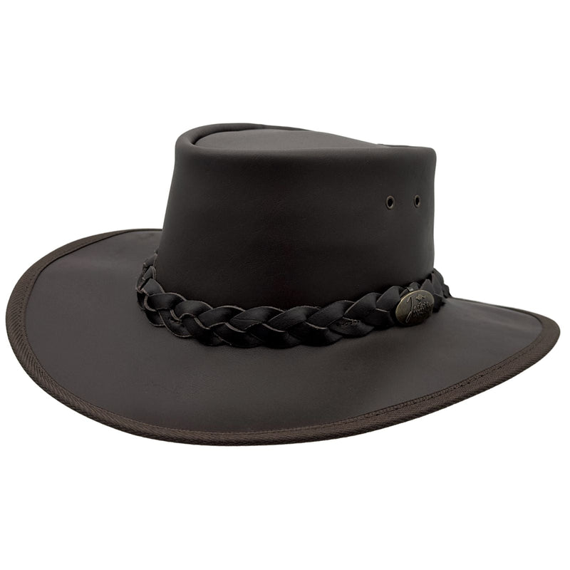 Load image into Gallery viewer, Jacaru 1092 Stockman Hat – Oiled Leather | Classic Style
