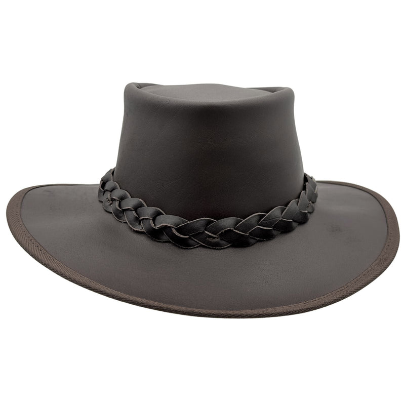 Load image into Gallery viewer, Jacaru 1092 Stockman Hat – Oiled Leather | Classic Style
