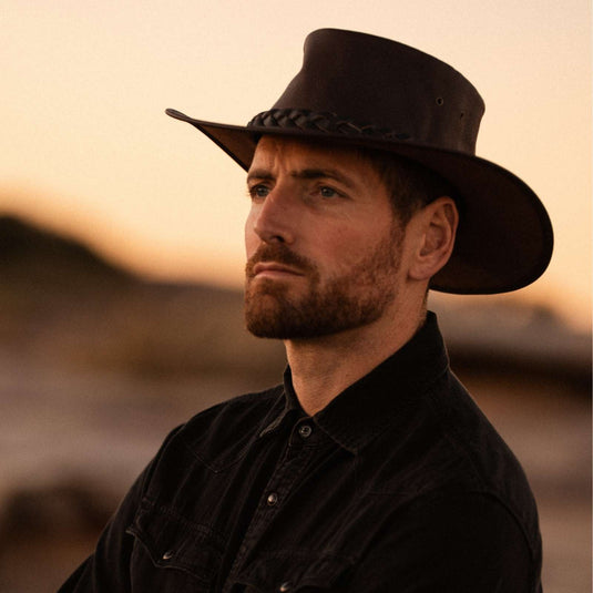Jacaru 1092 Stockman Hat – Oiled Leather | Classic Style