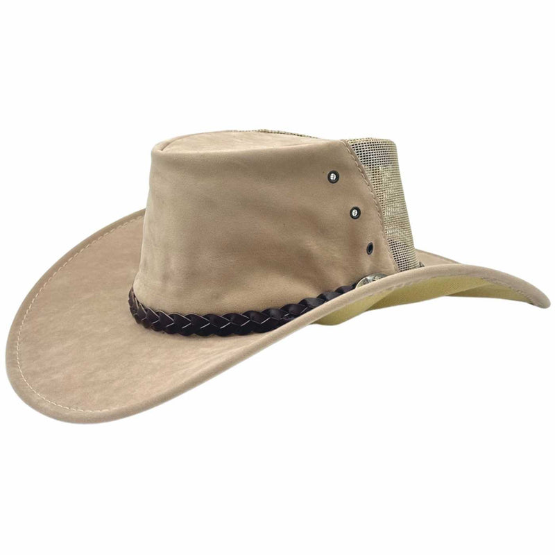 Load image into Gallery viewer, Jacaru 1096 Golfer Hat – Oiled Leather | Low Profile
