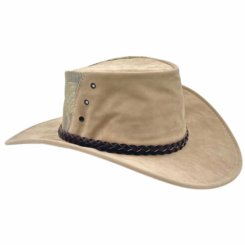 Load image into Gallery viewer, Jacaru 1096 Golfer Hat – Oiled Leather | Low Profile
