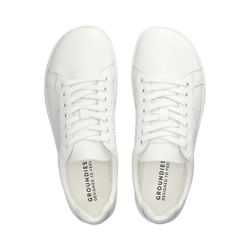 Load image into Gallery viewer, Groundies Universe Men's Barefoot Sneakers – White
