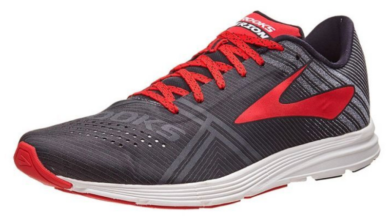 Load image into Gallery viewer, Brooks Mens Hyperion Race Flats Sneakers Shoes Running - Black/White/Toreador-3
