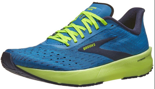 Brooks Mens Hyperion Tempo Sneakers RunnerShoes Athletic Running - Blue/Yellow-3