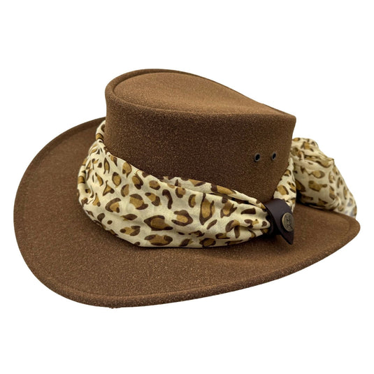 Jacaru 1103 Alice Hat – Vegan Leather, UPF 50+