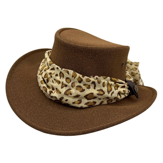 Jacaru 1103 Alice Hat – Vegan Leather, UPF 50+