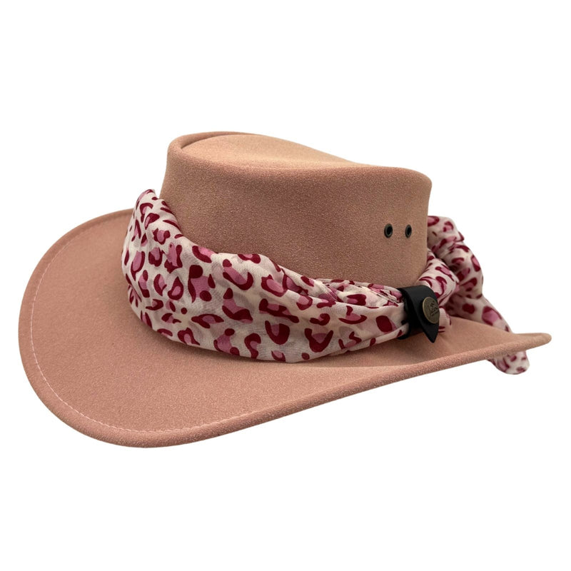 Load image into Gallery viewer, Jacaru 1103 Alice Hat – Vegan Leather, UPF 50+
