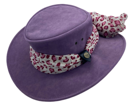 Jacaru 1103 Alice Hat – Vegan Leather, UPF 50+